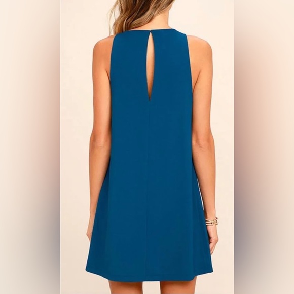 New with tags Teal Lulus midi dress. - Picture 4 of 4